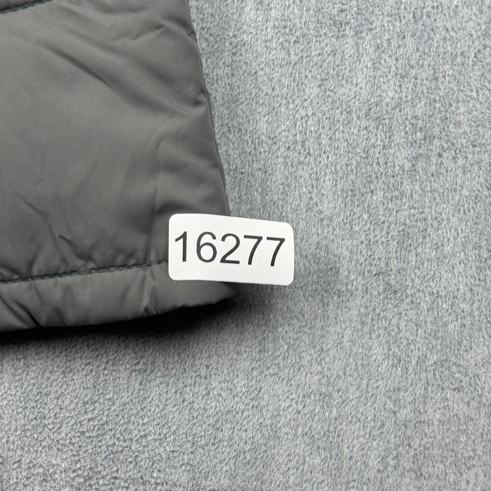 Hollister Vest Womens Medium Gray Puffer Waterfowl Feather Down Full Zip Outdoor - Picture 11 of 11